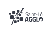 Logo Saint-Lô Agglo - Client AxeSIG